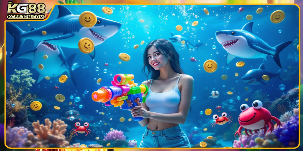 Bắn cá KG88 với kho vũ khí phong phú và chiến thuật